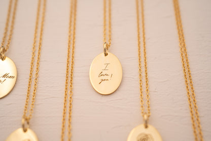 14k Gold Birthflower Necklace