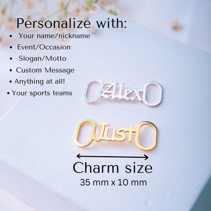 Custom AF1 Shoe Lace Charms and Custom Shoe
