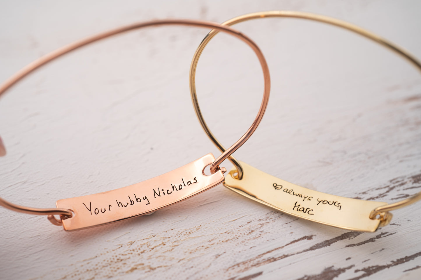 Personalized Handwriting Memorial Bracelet
