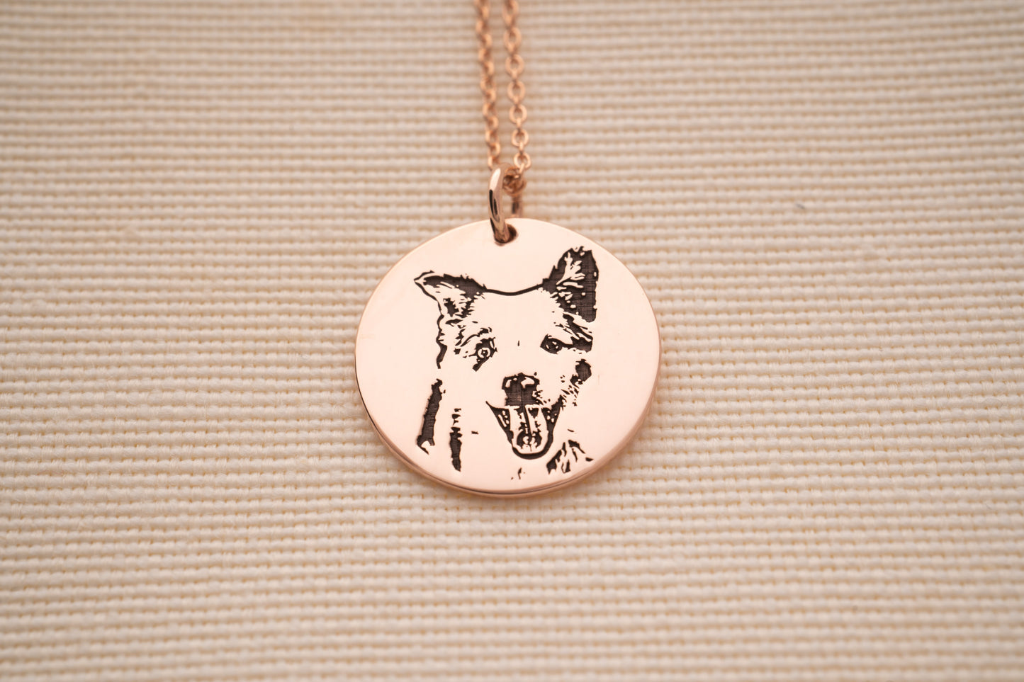 Personalized Gold Cat Necklace for Cat Mom