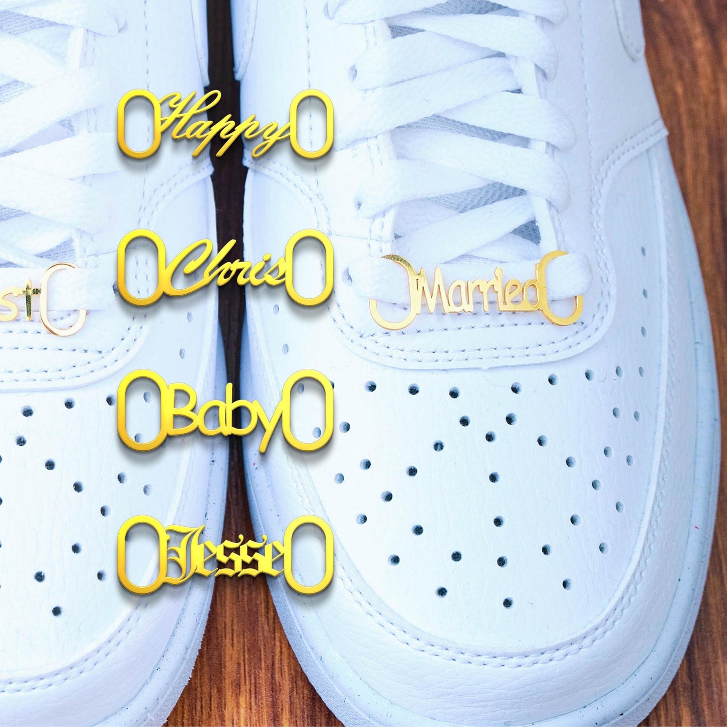 Custom AF1 Shoe Lace Charms and Custom Shoe