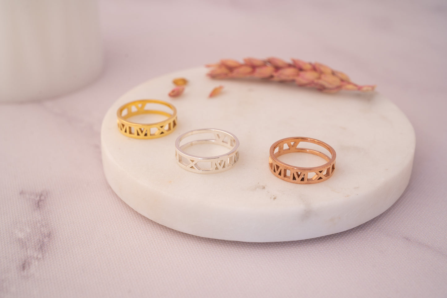 Roman Numeral Ring