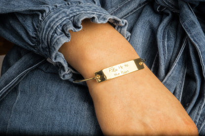 Personalized Handwriting Memorial Bracelet