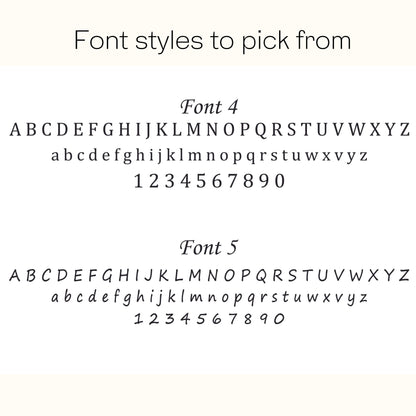 Custom Name Ring and Initial Signet Ring