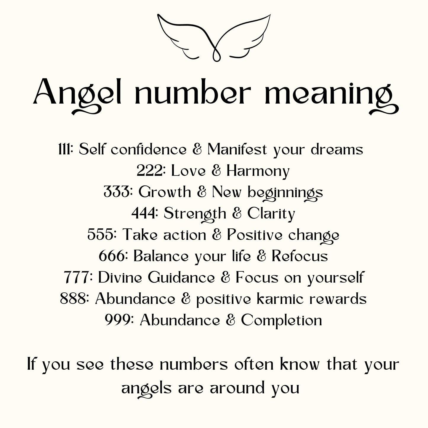 Angel Number Layered Necklace and Guardian Angel Aura