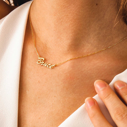 14k Gold Filled Custom Name Necklace