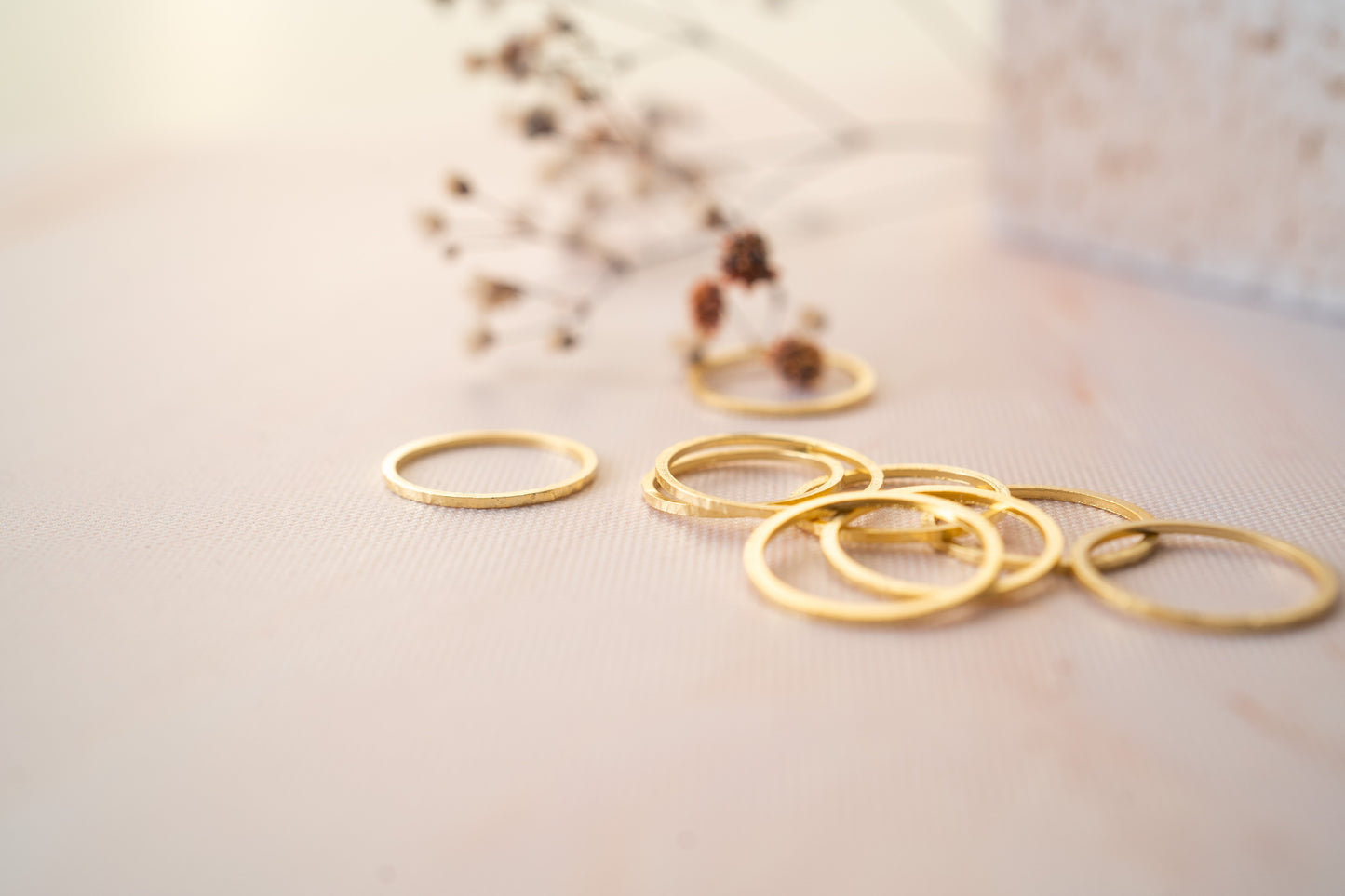 Thin Gold Filled Midi Ring