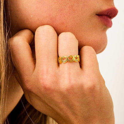 Smiley Face Ring and Jewelry