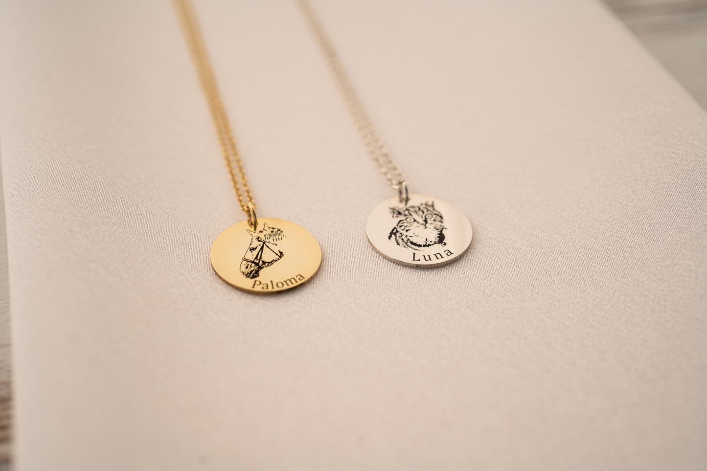 Custom Pet Necklace and Cremation Jewelry