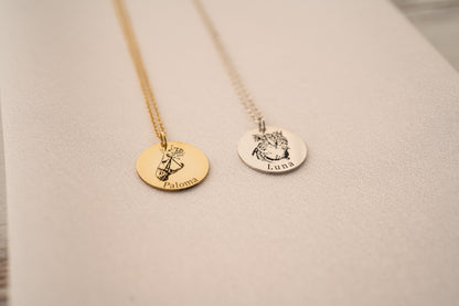 Custom Pet Necklace and Cremation Jewelry