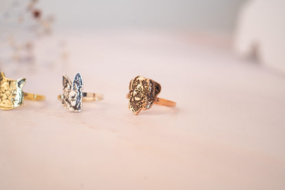 Personalized Pet Ring Portrait for Cat