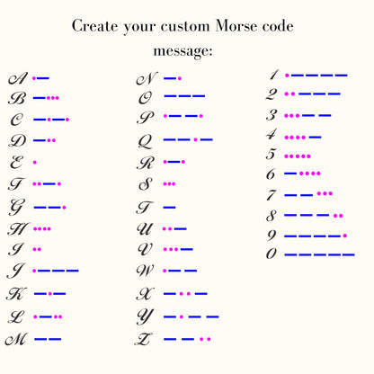 Morse Code Bracelet