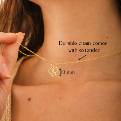 Lesbian Necklace Uncensored Bi Pride Choker Necklace Jewelry