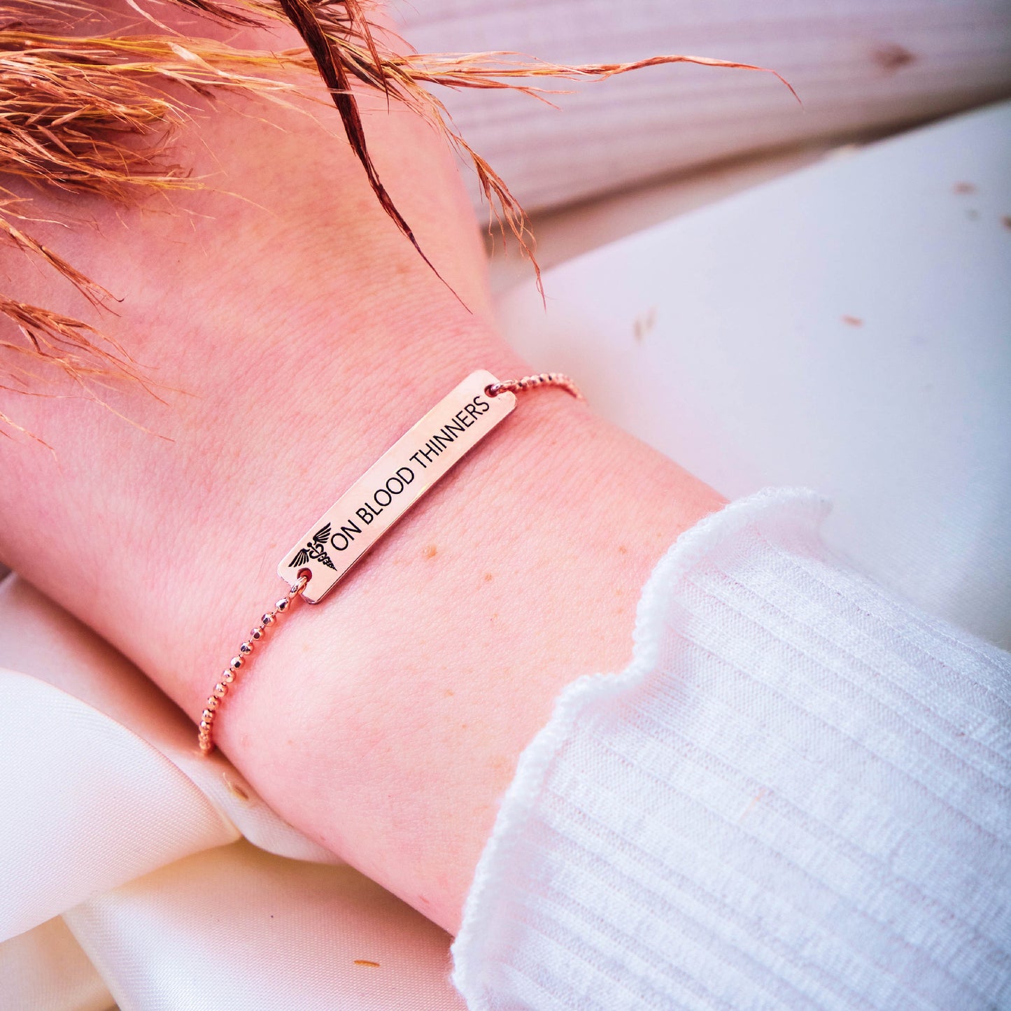 Medical ID Alert Autism Acceptance Bracelet