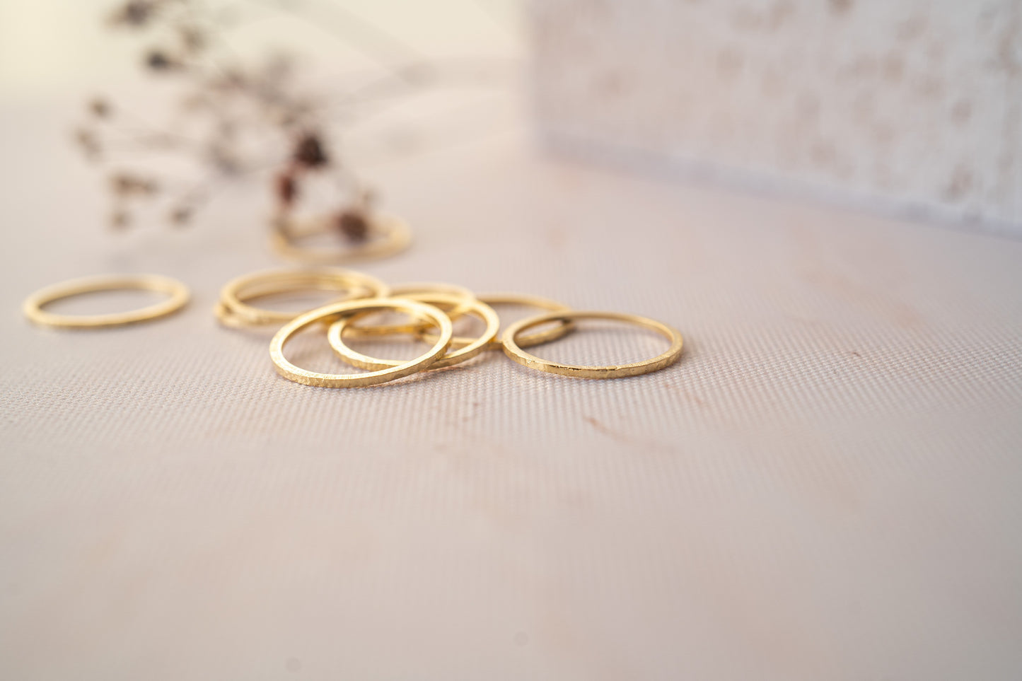 Thin Gold Filled Midi Ring