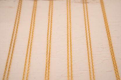 14k Gold Birthflower Necklace