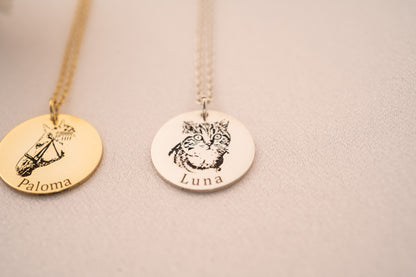 Custom Pet Necklace and Cremation Jewelry