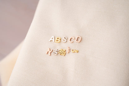 Delicate Gold Initial Earrings and Alphabet Letter Studs