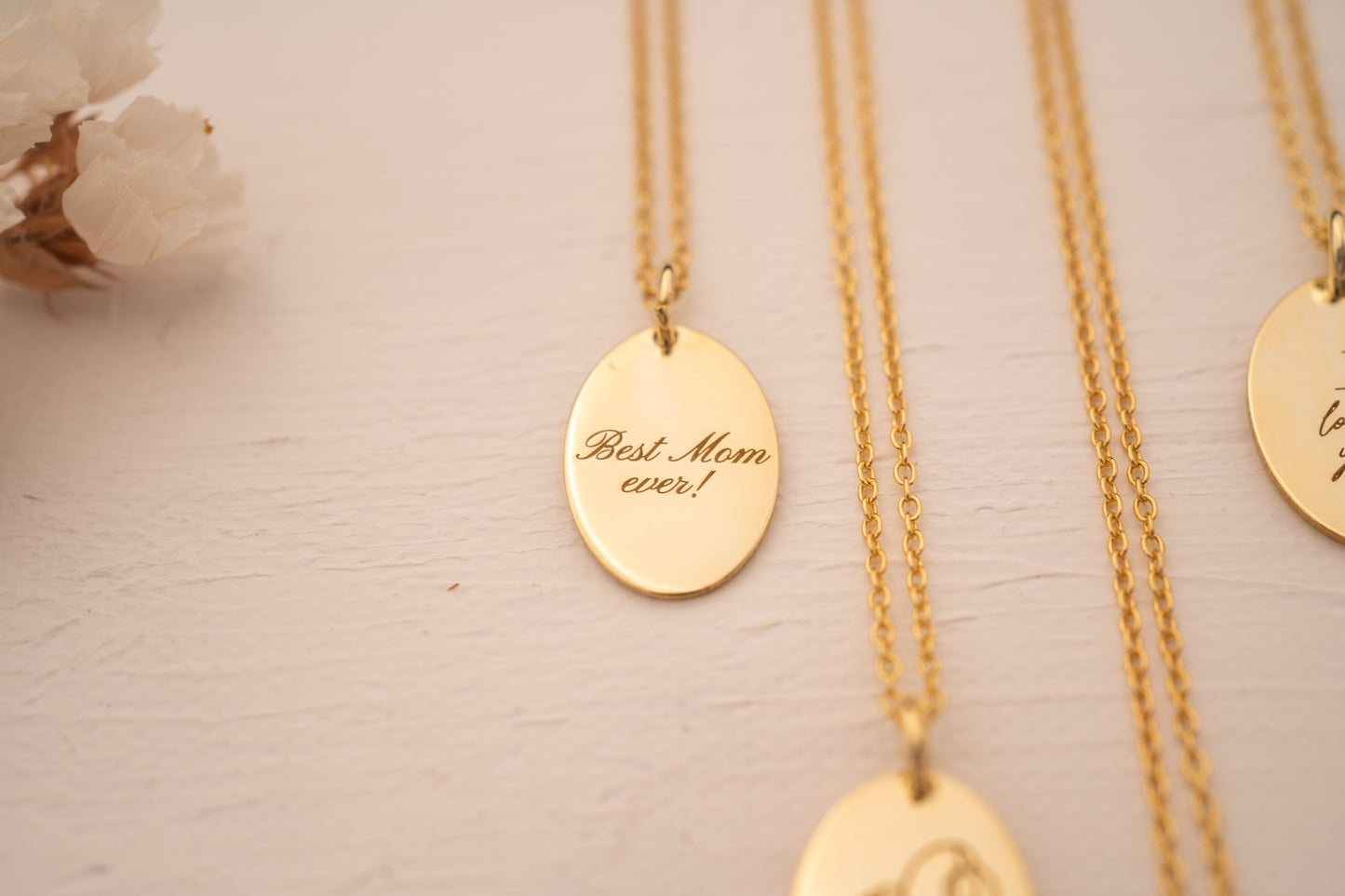 14k Gold Birthflower Necklace