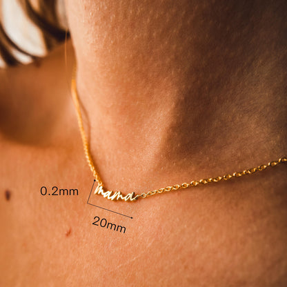 Mama Necklace Personalized Unique Gifts for Mom Her