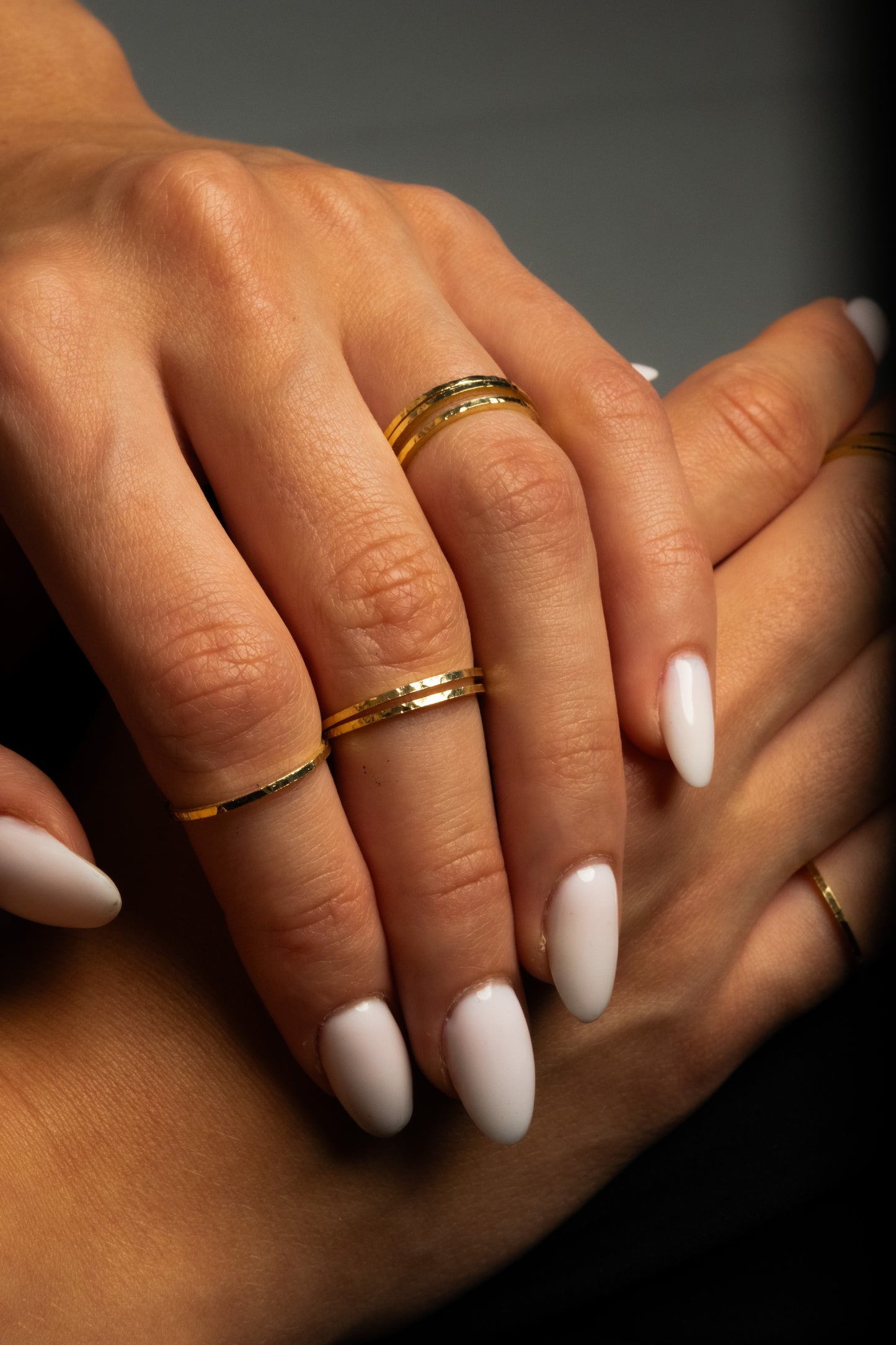 Thin Gold Filled Midi Ring