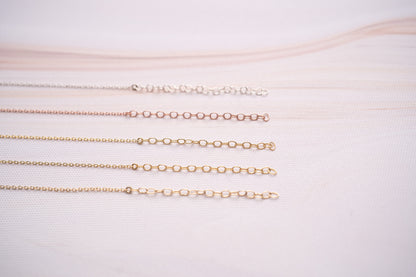 Personalized Gold Letter Initial Necklace for Mom