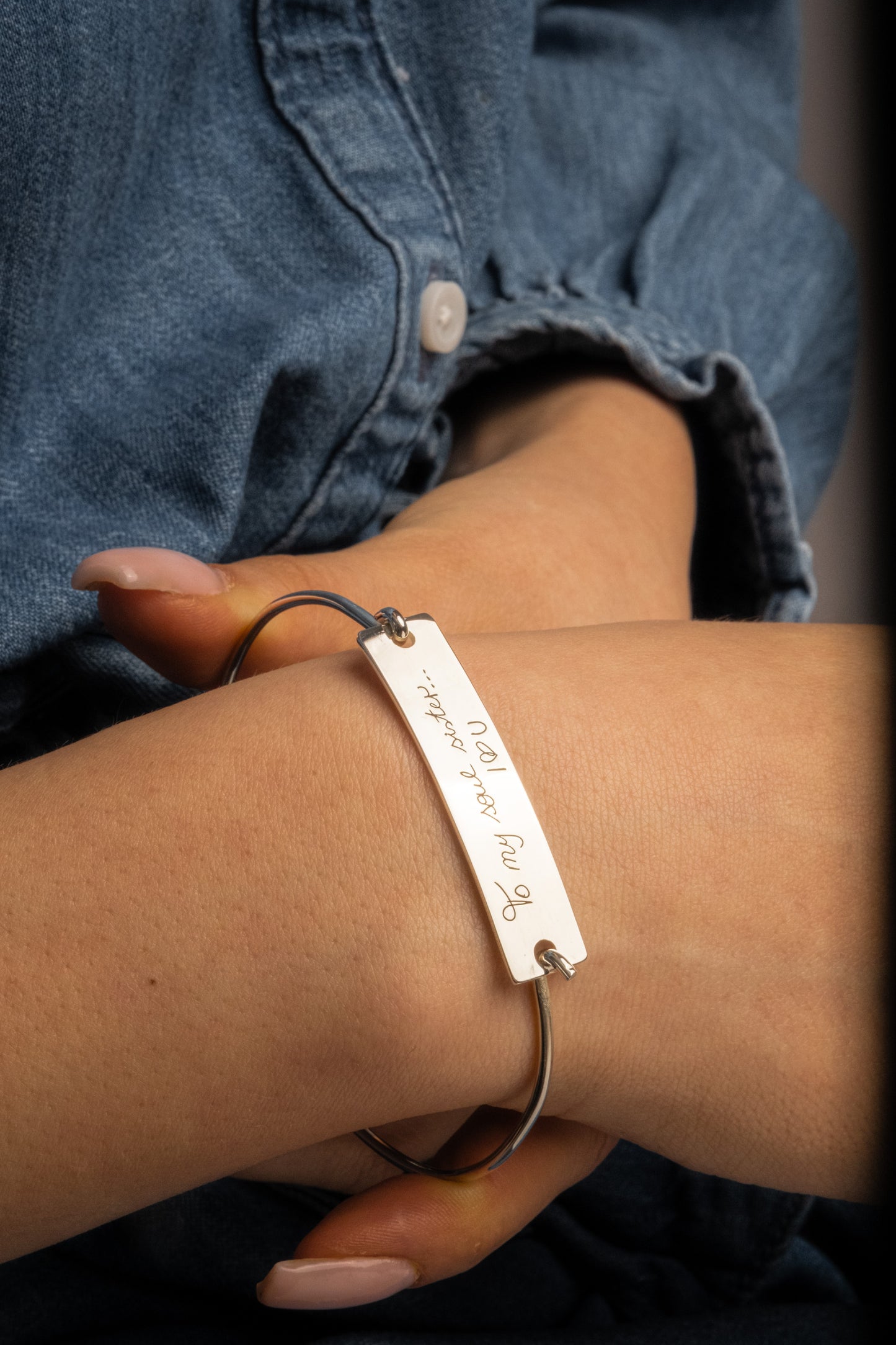 Personalized Handwriting Memorial Bracelet