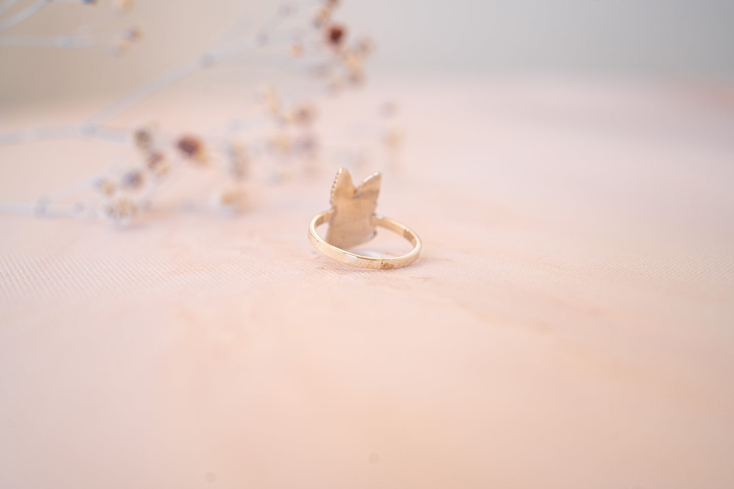 Personalized Pet Ring Portrait for Cat