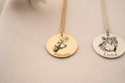 Custom Pet Necklace and Cremation Jewelry