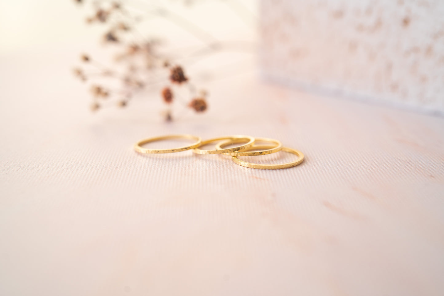 Thin Gold Filled Midi Ring
