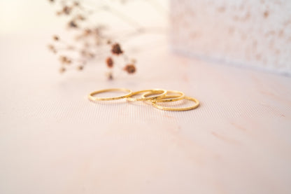 Thin Gold Filled Midi Ring
