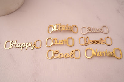 Custom AF1 Shoe Lace Charms and Custom Shoe