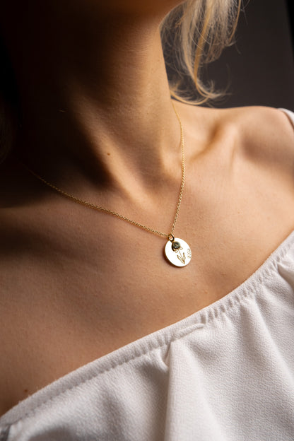 Birth Flower Jewelry