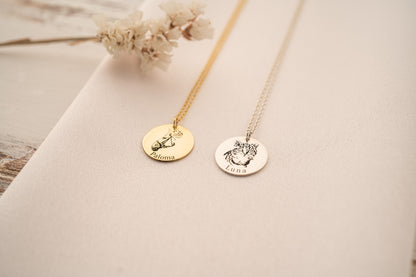 Custom Pet Necklace and Cremation Jewelry