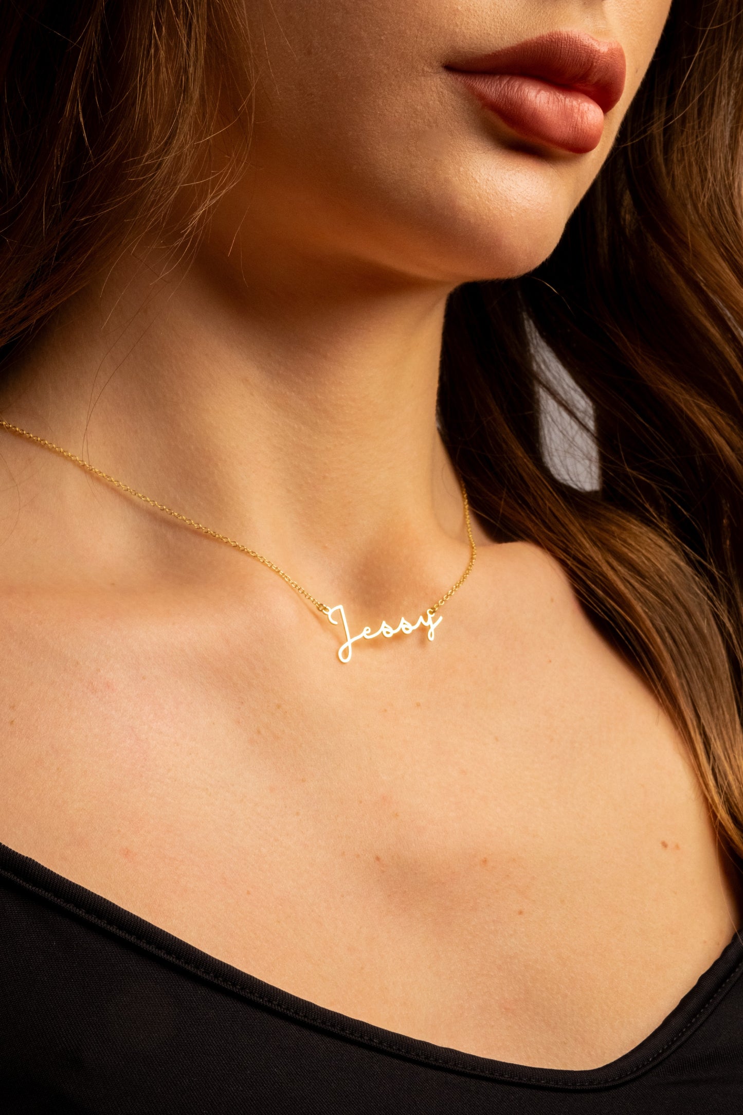 Personalized Mini Baby Name Necklace